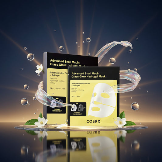 Cosrx Advanced Snail Mucin Glass Glow Hydrogel Mask